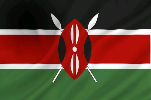 Vlag Kenya - 100x150cm